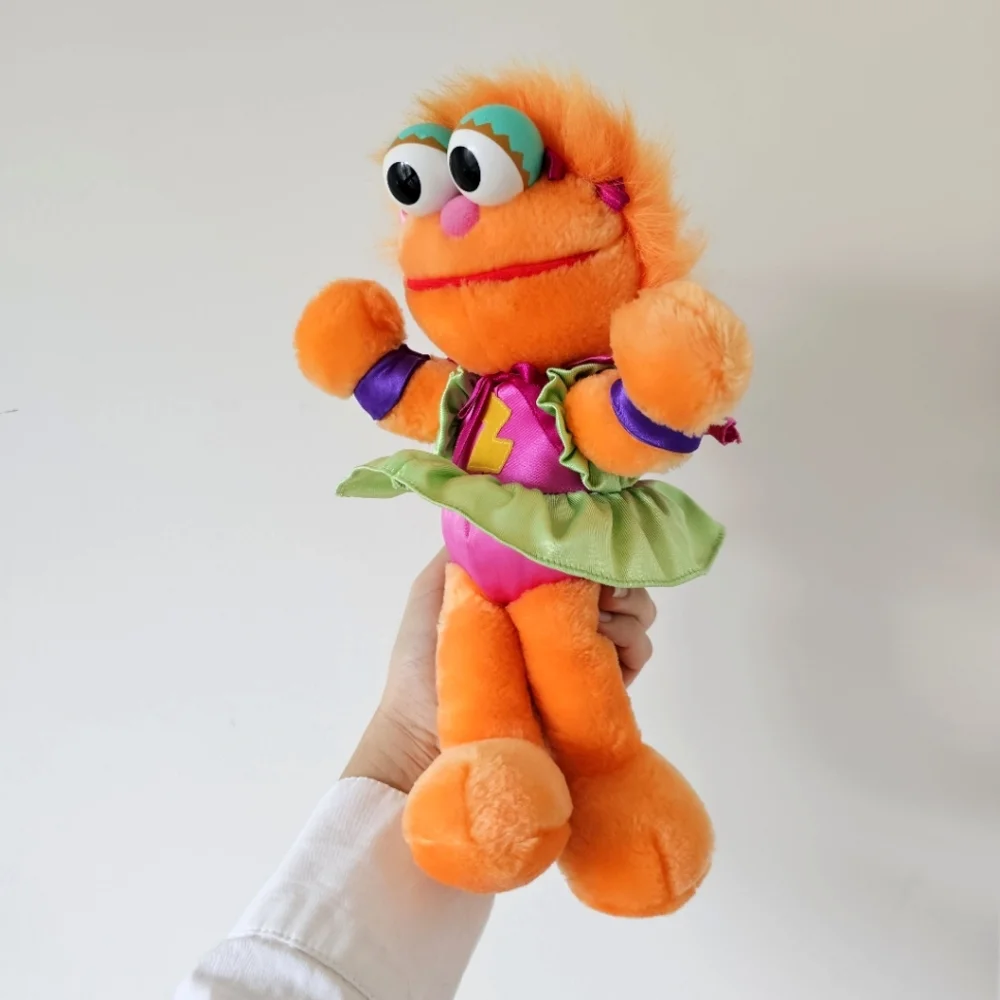 Vintage 1997 Sesame Street Zoe Plush TYCO 12” Super Muppet Rare Toy